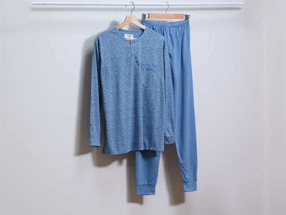 Pijama Hombre Ray Azul talla 2XL